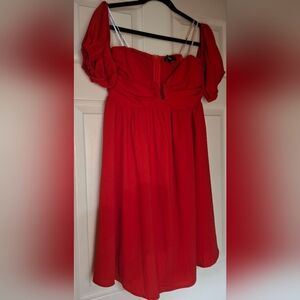 Lulu's Red Mini Dress